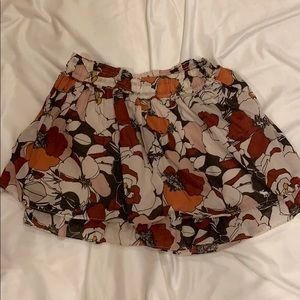 Abercrombie floral skirt